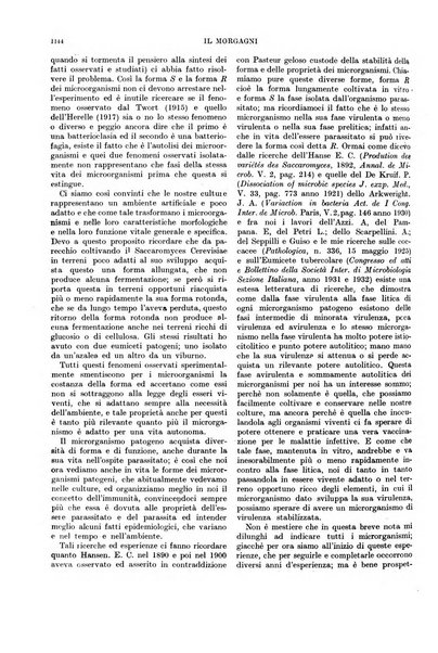 Il morgagni rivista settimanale