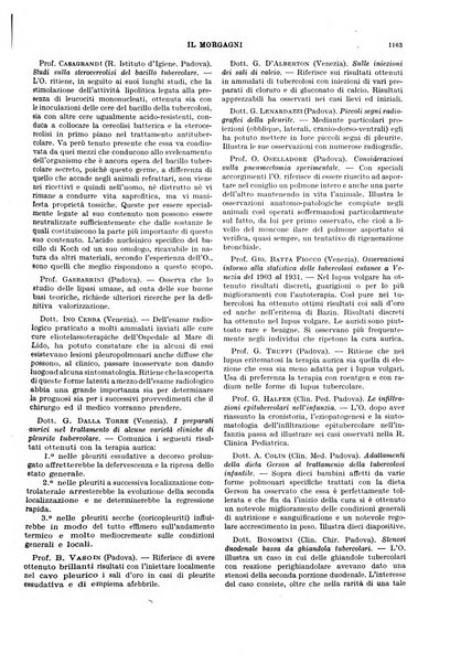 Il morgagni rivista settimanale