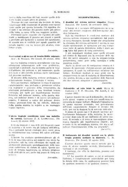 Il morgagni rivista settimanale