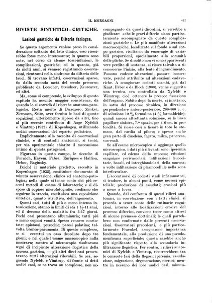 Il morgagni rivista settimanale