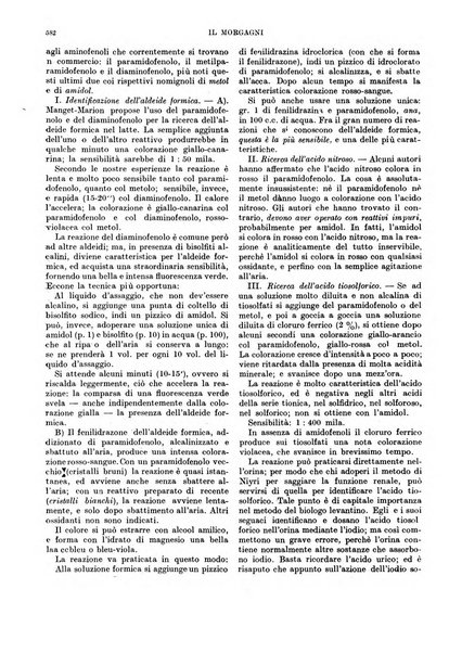 Il morgagni rivista settimanale