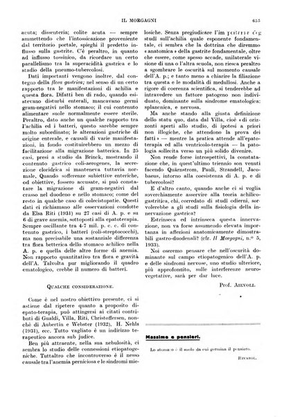 Il morgagni rivista settimanale