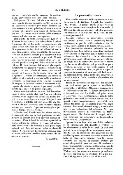 Il morgagni rivista settimanale