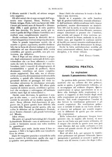 Il morgagni rivista settimanale