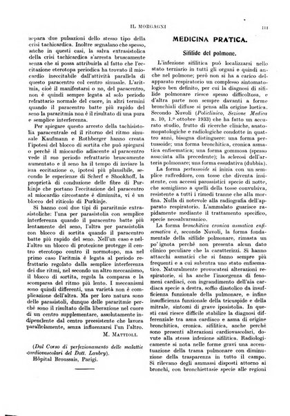 Il morgagni rivista settimanale