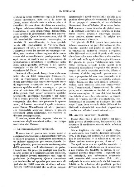 Il morgagni rivista settimanale