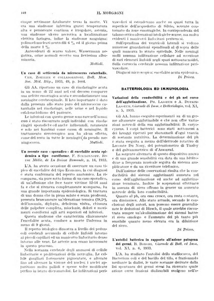 Il morgagni rivista settimanale