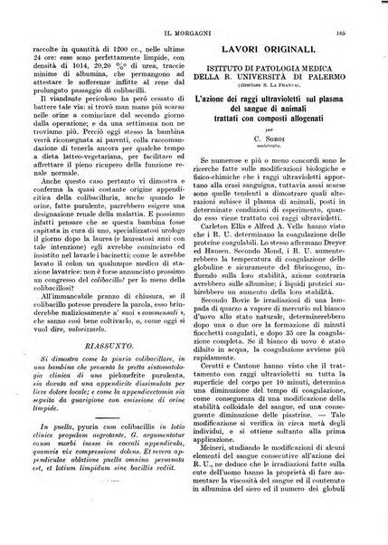 Il morgagni rivista settimanale