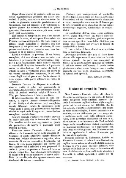 Il morgagni rivista settimanale