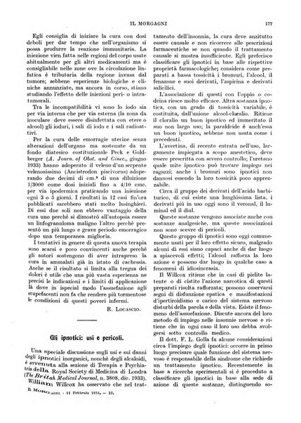 Il morgagni rivista settimanale