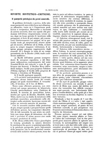 Il morgagni rivista settimanale