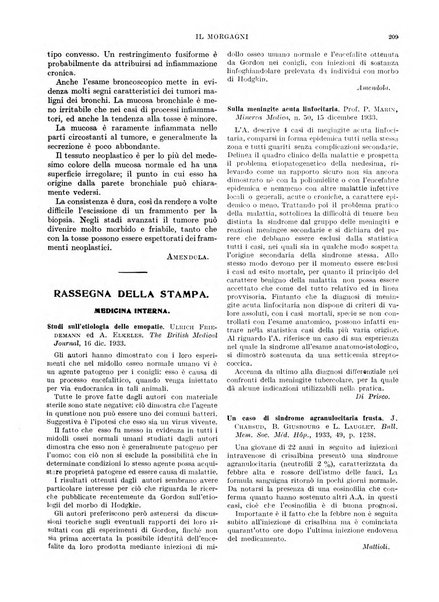 Il morgagni rivista settimanale