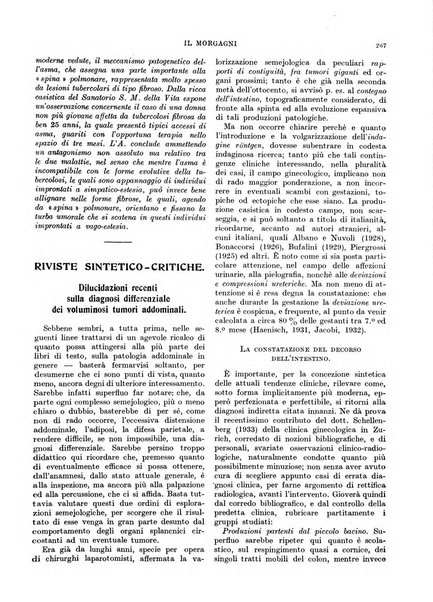 Il morgagni rivista settimanale