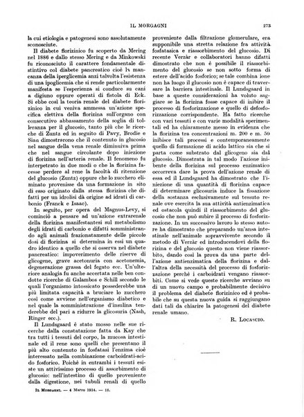 Il morgagni rivista settimanale