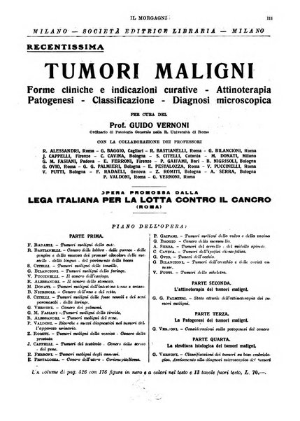 Il morgagni rivista settimanale