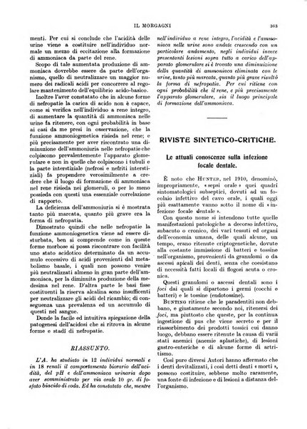 Il morgagni rivista settimanale