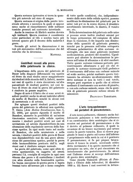 Il morgagni rivista settimanale