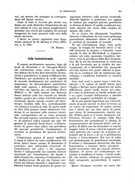 Il morgagni rivista settimanale