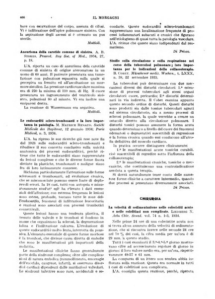 Il morgagni rivista settimanale