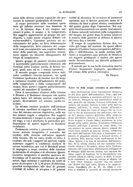 Il morgagni rivista settimanale