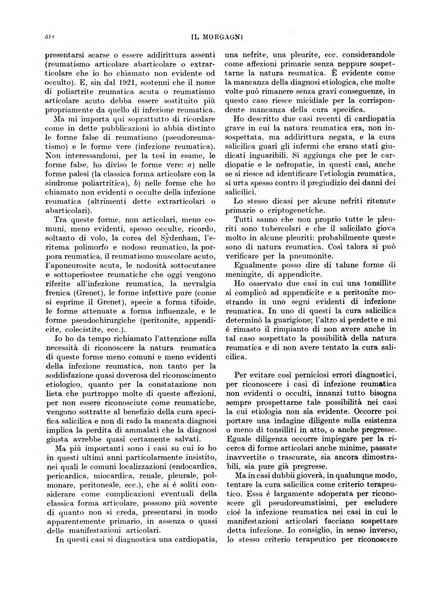 Il morgagni rivista settimanale