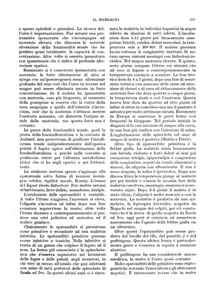 Il morgagni rivista settimanale