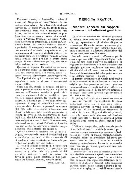 Il morgagni rivista settimanale