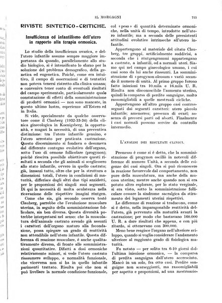 Il morgagni rivista settimanale