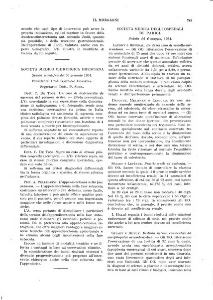 Il morgagni rivista settimanale