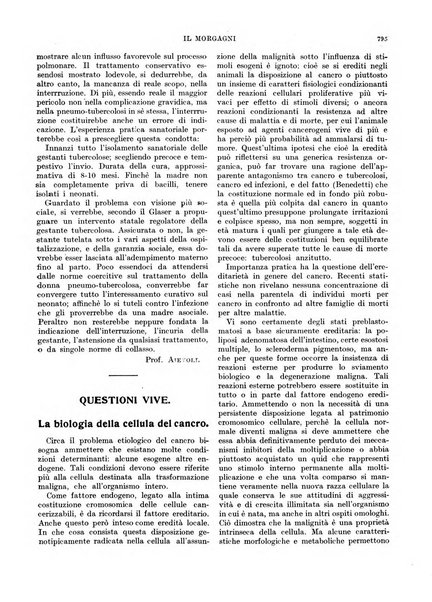 Il morgagni rivista settimanale