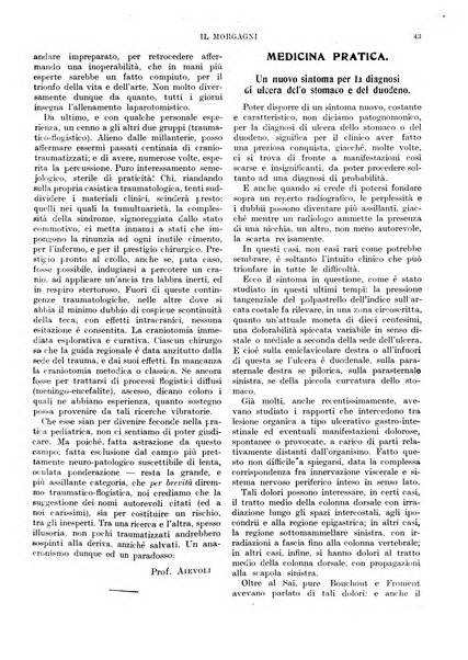 Il morgagni rivista settimanale