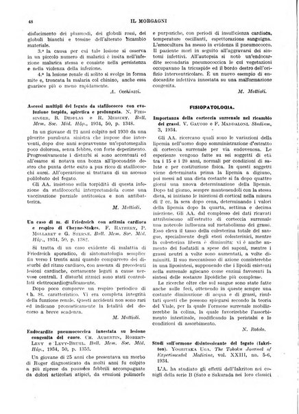 Il morgagni rivista settimanale