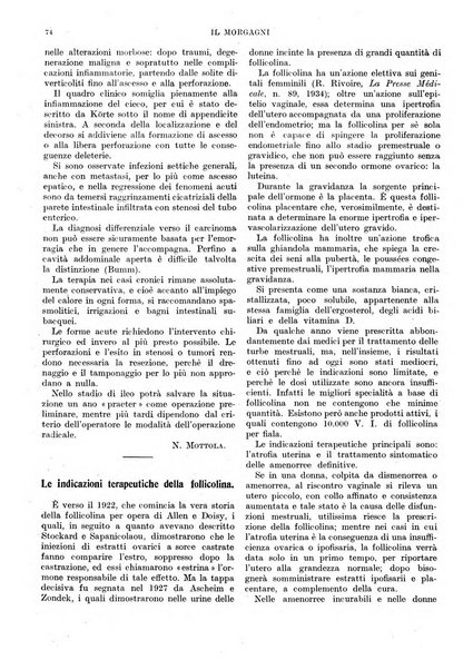 Il morgagni rivista settimanale