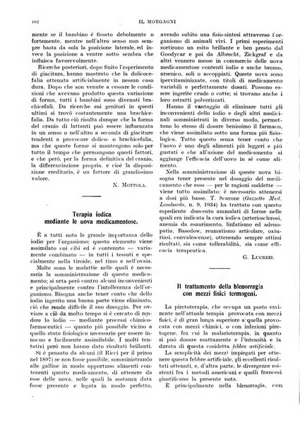 Il morgagni rivista settimanale