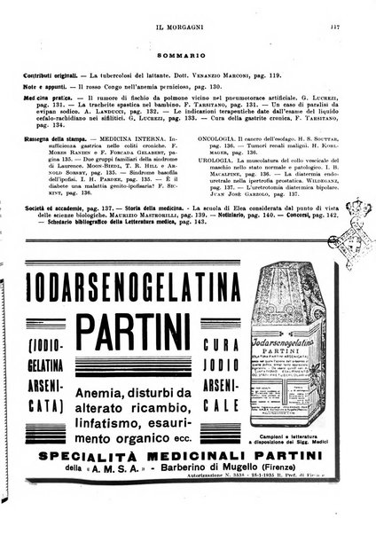 Il morgagni rivista settimanale