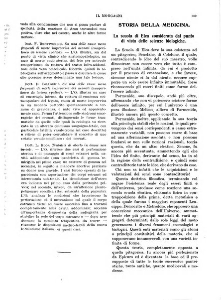 Il morgagni rivista settimanale