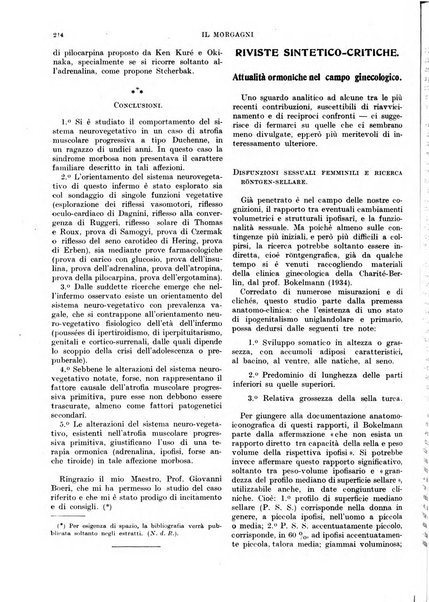 Il morgagni rivista settimanale