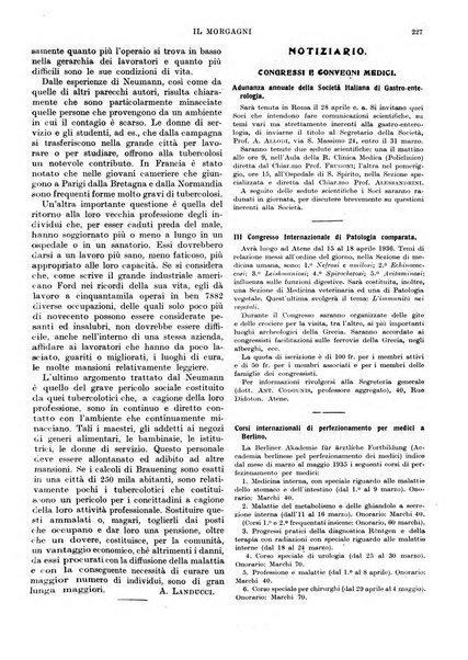 Il morgagni rivista settimanale