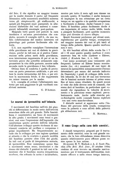 Il morgagni rivista settimanale