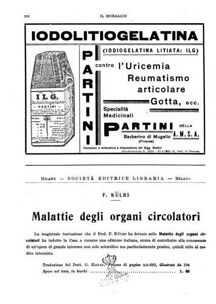 Il morgagni rivista settimanale