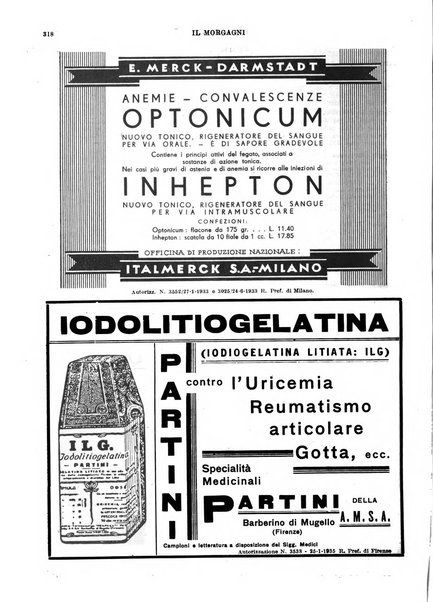 Il morgagni rivista settimanale