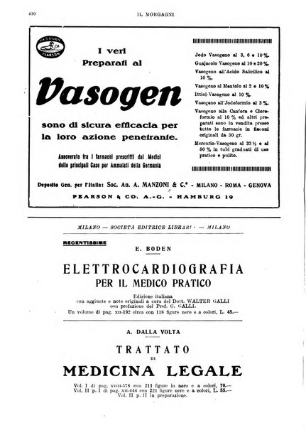 Il morgagni rivista settimanale