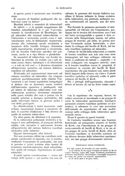 Il morgagni rivista settimanale