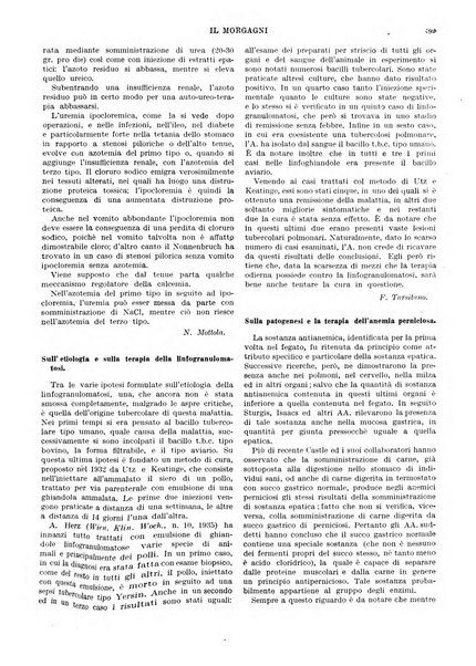 Il morgagni rivista settimanale