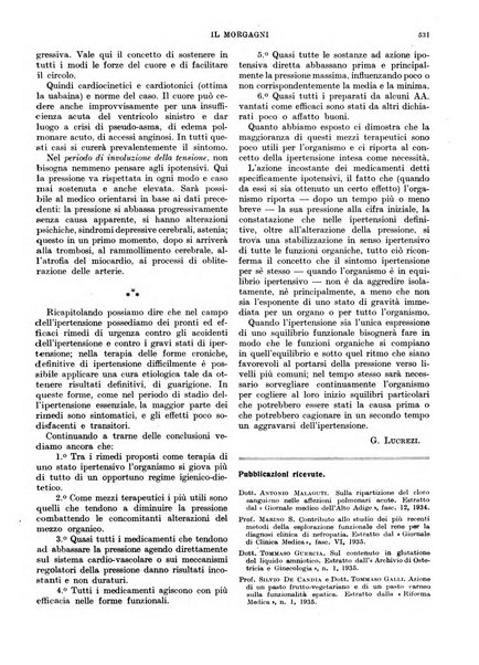 Il morgagni rivista settimanale