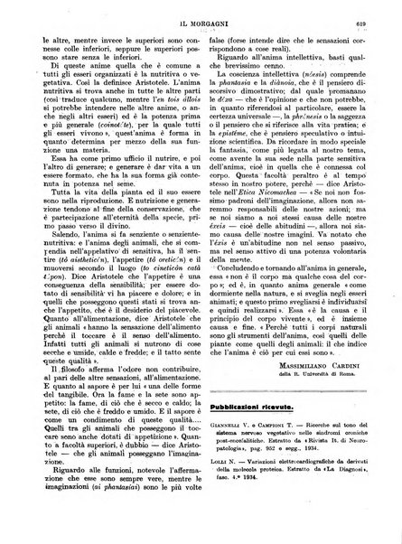 Il morgagni rivista settimanale