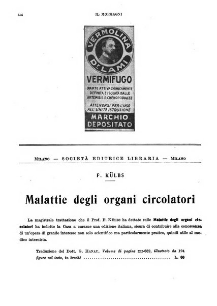 Il morgagni rivista settimanale