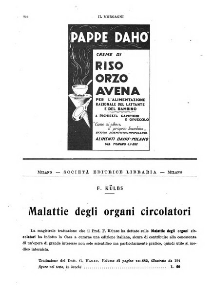 Il morgagni rivista settimanale