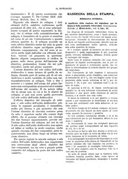 Il morgagni rivista settimanale