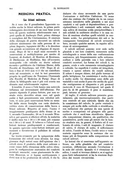 Il morgagni rivista settimanale